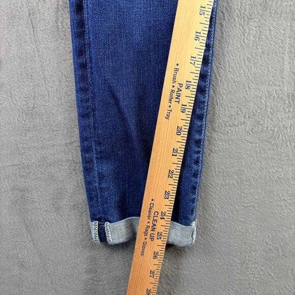 Adriano Goldschmied Ankle Jeans Women's 28R Blue Stilt Roll-Up Cigarette Roll-Up - Picture 7 of 10